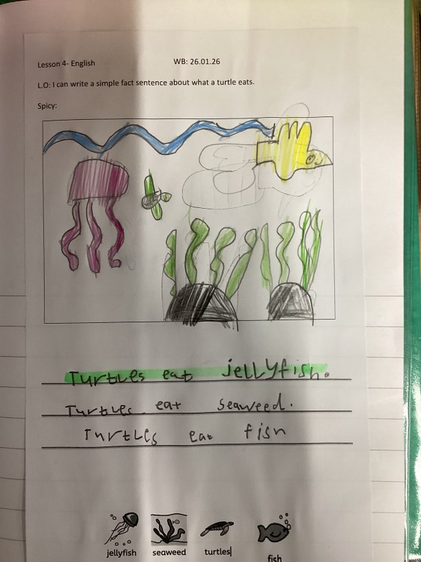 Year 1 writing