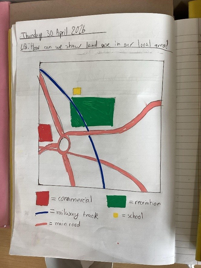 Year 4 geography work
