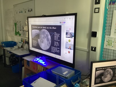 Year 5 learning about space