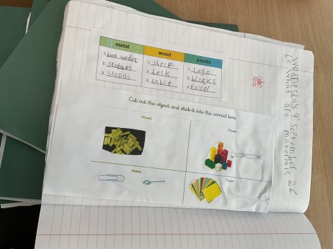 Year 2 science work