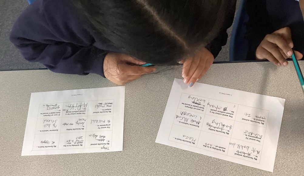 Year 4 working hard