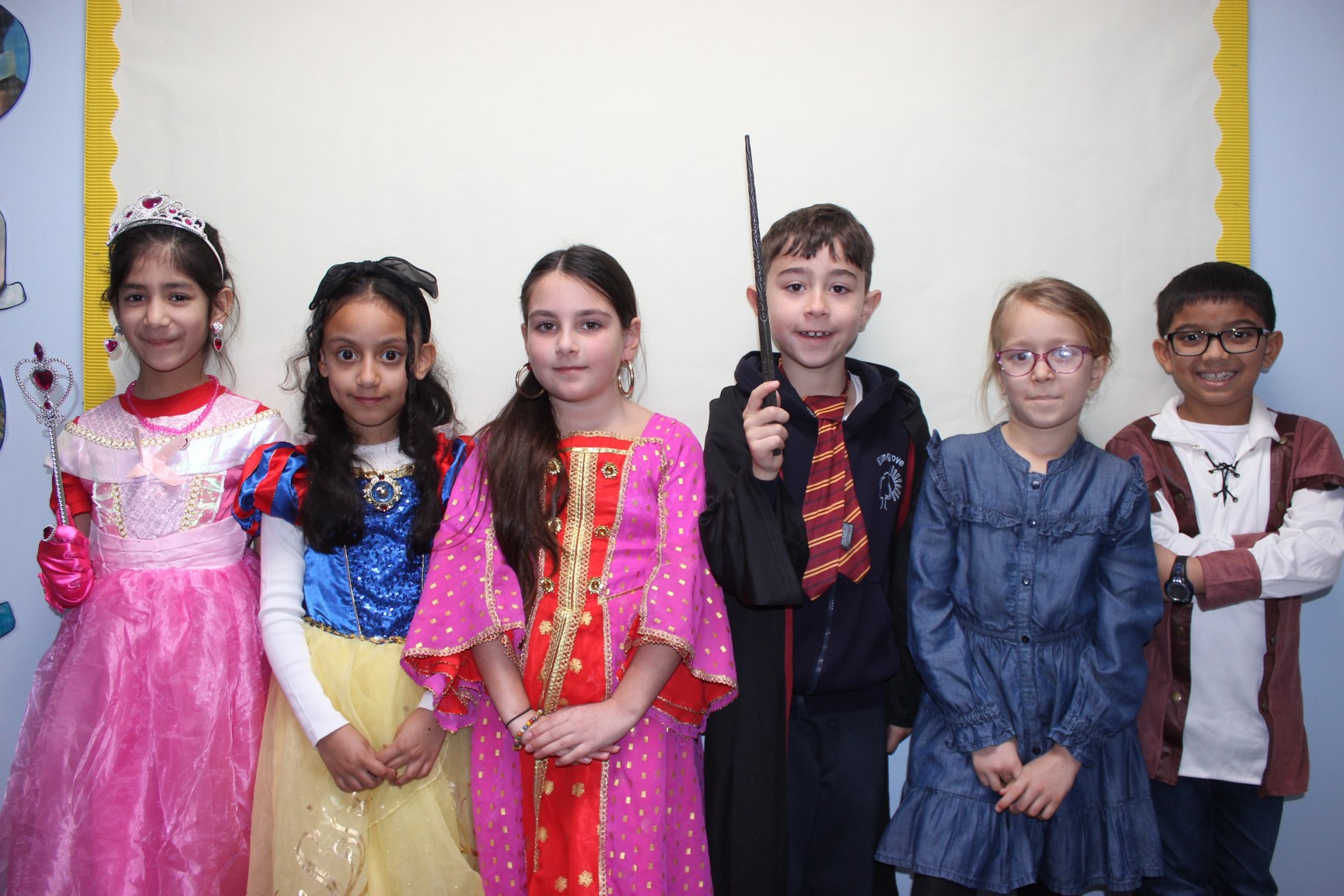 Year 3 dressed up for World Book Day