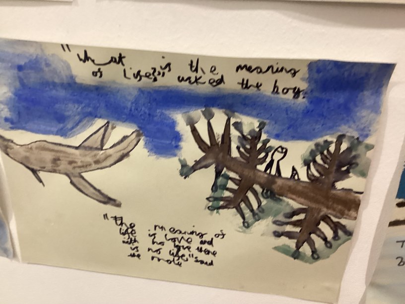 Even more Year 5 art work