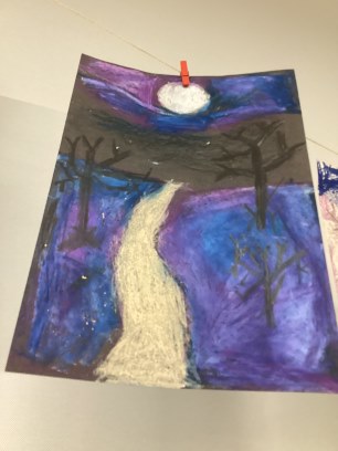 A piece of Year 5 artwork