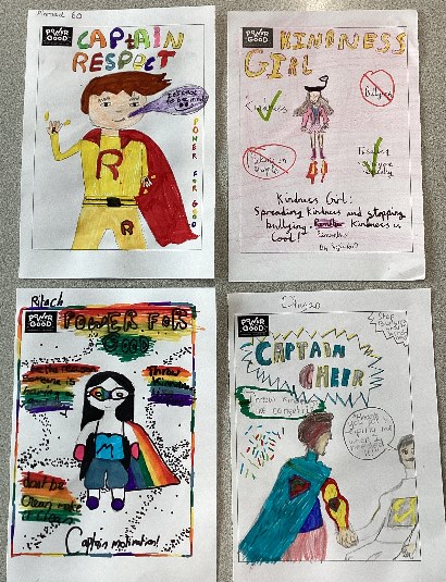 Year 6's power for good posters