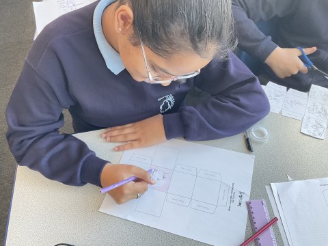 Year 6 creating a well being cube