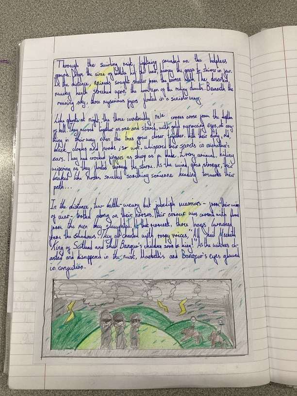 A piece of Year 6 writing