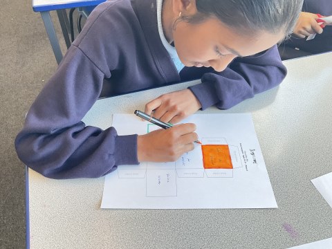 Year 6 creating a well being cube