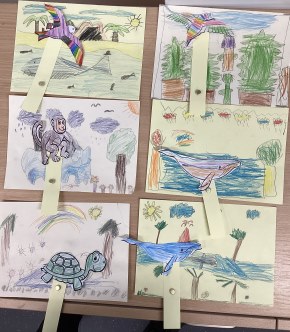 Year 1 art work