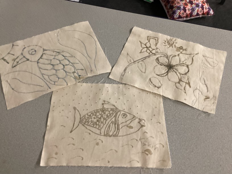 Year 5 Art work with wax